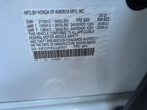 Used 2020 Acura MDX Sport Hybrid w/ Technology Pkg AWD/4WD image 15