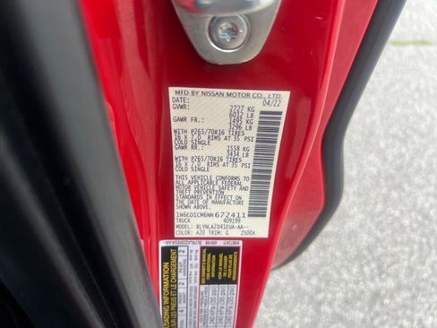 Used 2022 Nissan Frontier S w/ Technology Package image 29