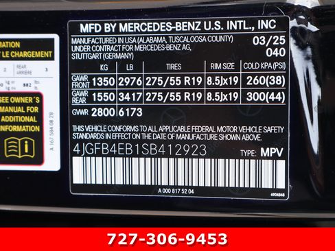 Certified 2025 Mercedes-Benz GLE 350 4MATIC w/ Driver Assistance Package image 29