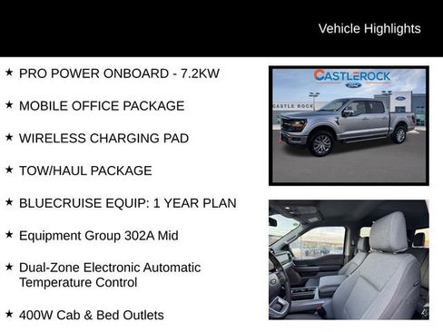 New 2025 Ford F150 XLT w/ Equipment Group 302A MID image 7