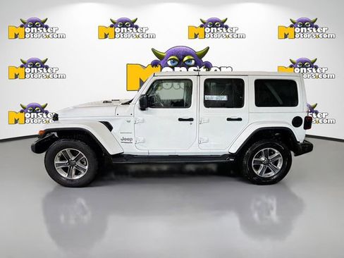 Used 2021 Jeep Wrangler Unlimited Sahara w/ Uconnect 4C Nav & Sound Group image 7