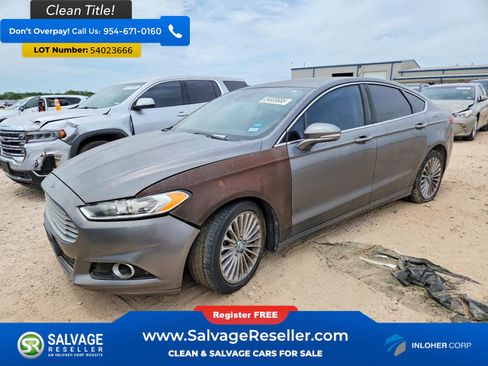 Used 2013 Ford Fusion Titanium w/ Titanium Driver Assist Pkg FWD image 1