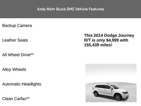 Used 2014 Dodge Journey R/T AWD/4WD image 4