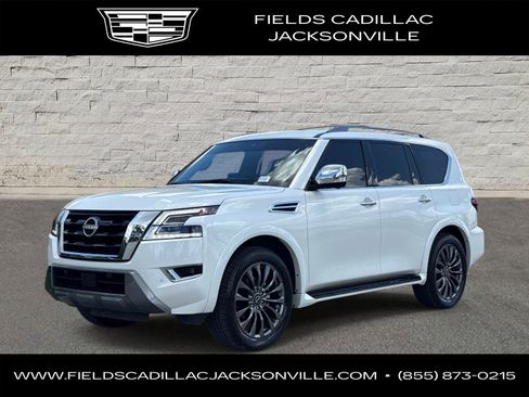 Used 2024 Nissan Armada Platinum w/ Cargo Package RWD image 1