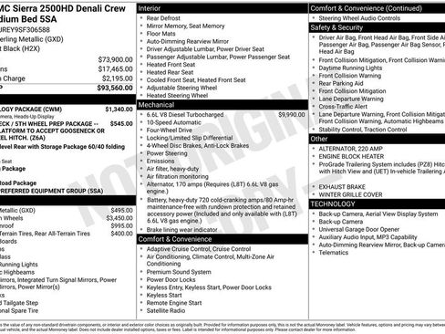 New 2025 GMC Sierra 2500 Denali w/ Technology Package image 38