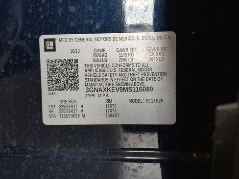 Used 2021 Chevrolet Equinox LT image 33