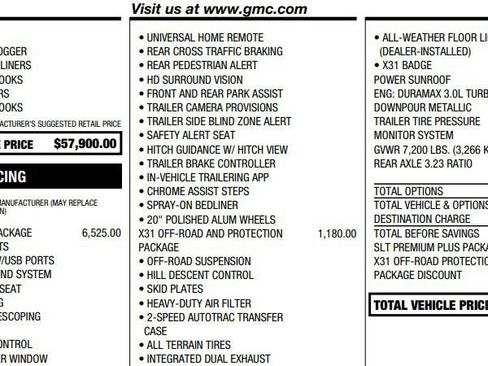 Certified 2024 GMC Sierra 1500 SLT w/ SLT Premium Plus Package AWD/4WD image 2