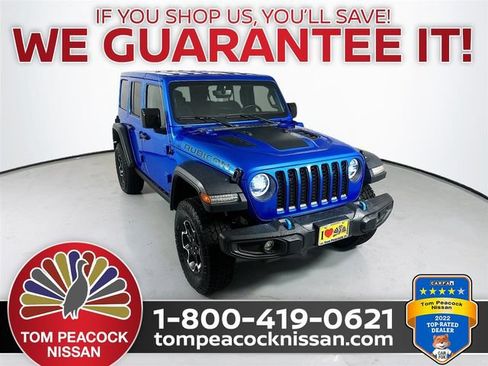 Used 2023 Jeep Wrangler Unlimited Rubicon 4xe w/ Cold Weather Group AWD/4WD image 1