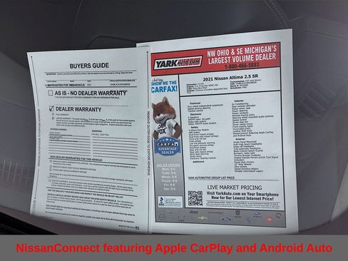 Used 2021 Nissan Altima 2.5 SR w/ SR Premium Package image 14