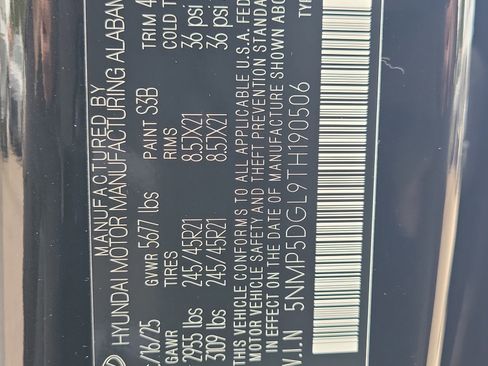 New 2026 Hyundai Santa Fe Calligraphy image 36