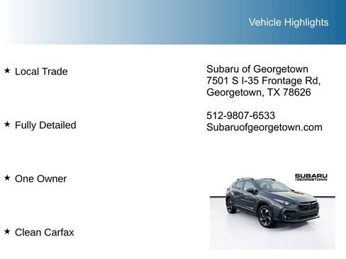 Used 2025 Subaru Crosstrek 2.5i Limited w/ Crosstrek Mirror Package image 11
