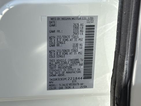 Used 2023 Nissan Pathfinder SL w/ SL Premium Package image 38