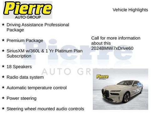 Used 2024 BMW i7 xDrive60 AWD/4WD image 14