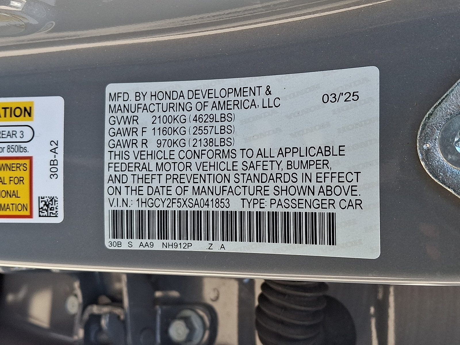 Used 2025 Honda Accord Sport image 28