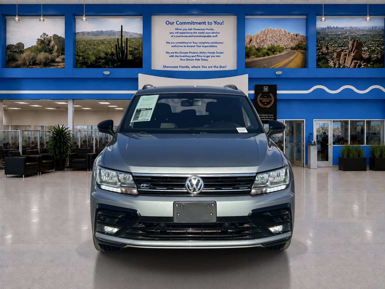 Used 2021 Volkswagen Tiguan SE R-Line w/ 3rd Row Seat Package AWD/4WD image 5