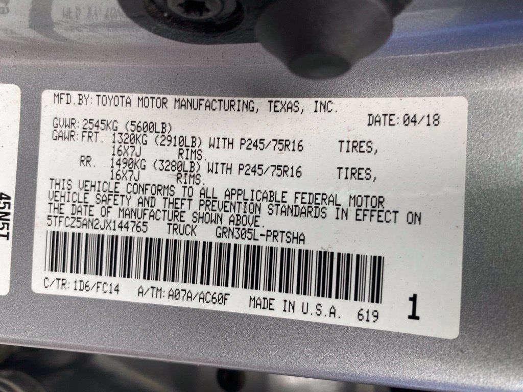 Used 2018 Toyota Tacoma SR5 AWD/4WD image 20