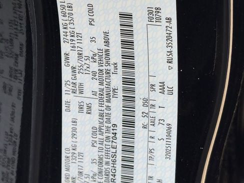 New 2025 Ford Ranger XLT w/ Equipment Group 301A High image 49