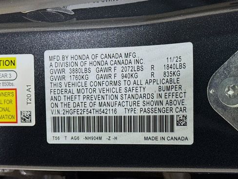 New 2026 Honda Civic Sport image 29