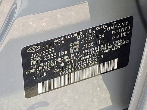 New 2026 Hyundai Sonata Blue image 10