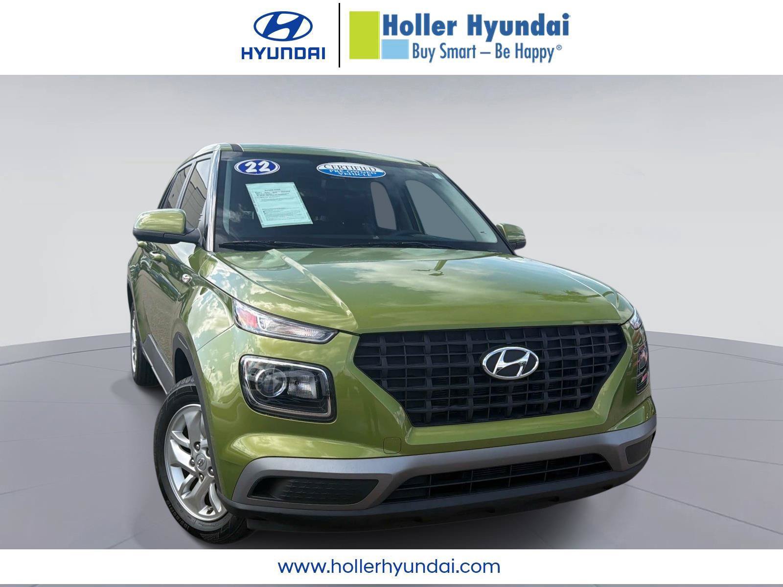 Certified 2022 Hyundai Venue SE FWD image 1