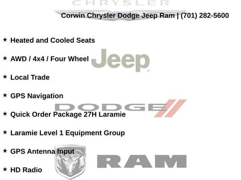 Certified 2023 RAM 1500 Laramie AWD/4WD image 8