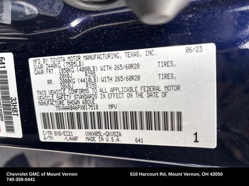 Used 2023 Toyota Sequoia SR5 image 30