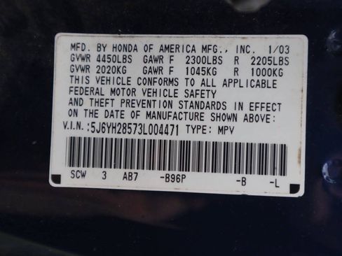 Used 2003 Honda Element EX image 37