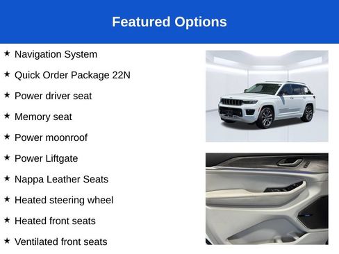Used 2023 Jeep Grand Cherokee Overland AWD/4WD image 3