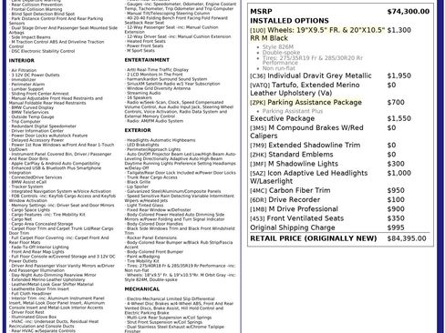 Used 2023 BMW M3 w/ Executive Package image 2