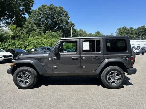 Used 2021 Jeep Wrangler Unlimited Sport AWD/4WD image 2