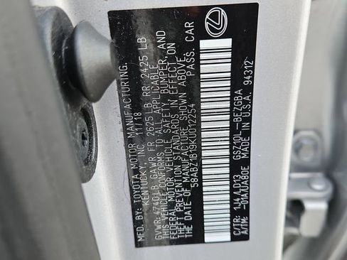 Used 2019 Lexus ES 350 F Sport image 33