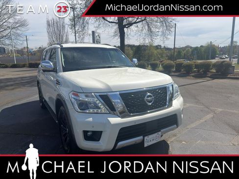 Used 2017 Nissan Armada Platinum w/ Captain Seat Package image 1