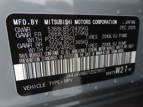 New 2026 Mitsubishi Outlander SE image 26