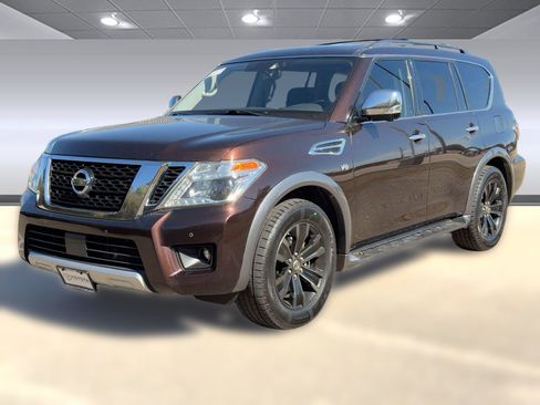 Used 2018 Nissan Armada Platinum w/ Captain Seat Package image 2