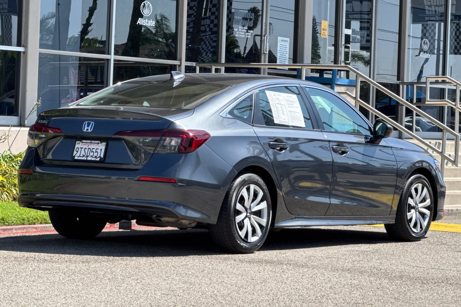 Certified 2025 Honda Civic LX image 4