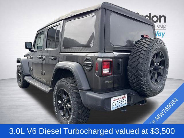 Used 2021 Jeep Wrangler Unlimited Sport AWD/4WD image 3