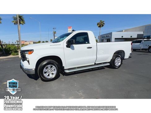 Certified 2025 Chevrolet Silverado 1500 W/T RWD image 8