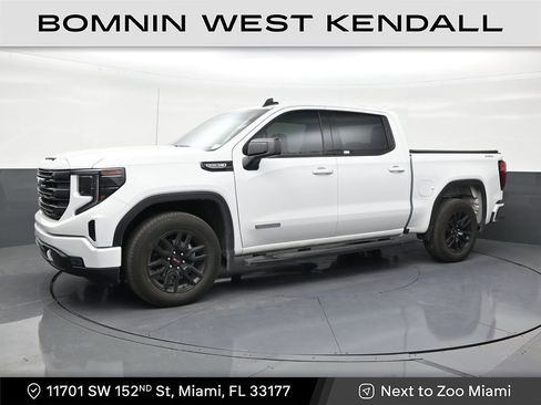 Used 2024 GMC Sierra 1500 Elevation w/ LPO, Elevation Black Package AWD/4WD image 1
