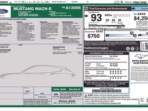 Certified 2023 Ford Mustang Mach-E Select image 72