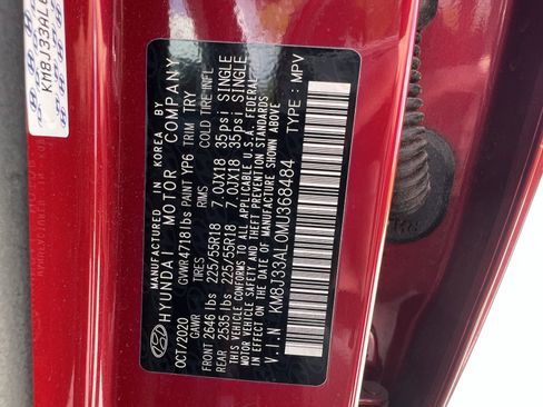 Used 2021 Hyundai Tucson Ultimate w/ Cargo Package FWD image 37