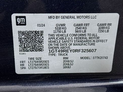 Used 2024 GMC Sierra 2500 Denali w/ Denali Reserve Package AWD/4WD image 35