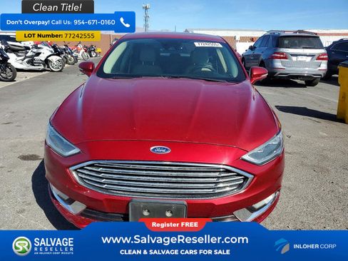 Used 2017 Ford Fusion SE w/ Fusion SE Technology Package image 7