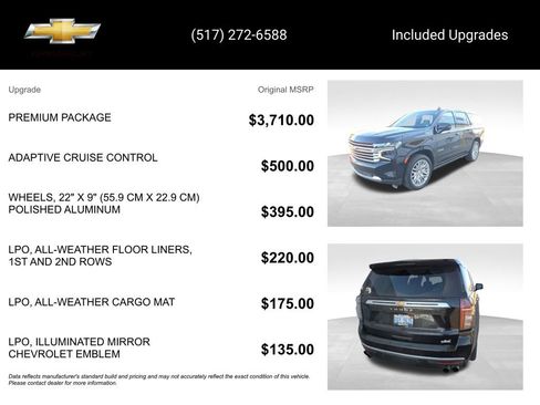 Certified 2023 Chevrolet Tahoe High Country w/ Premium Package image 14