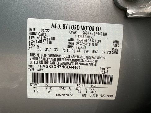 Used 2022 Ford Explorer XLT w/ Equipment Group 202A AWD/4WD image 46