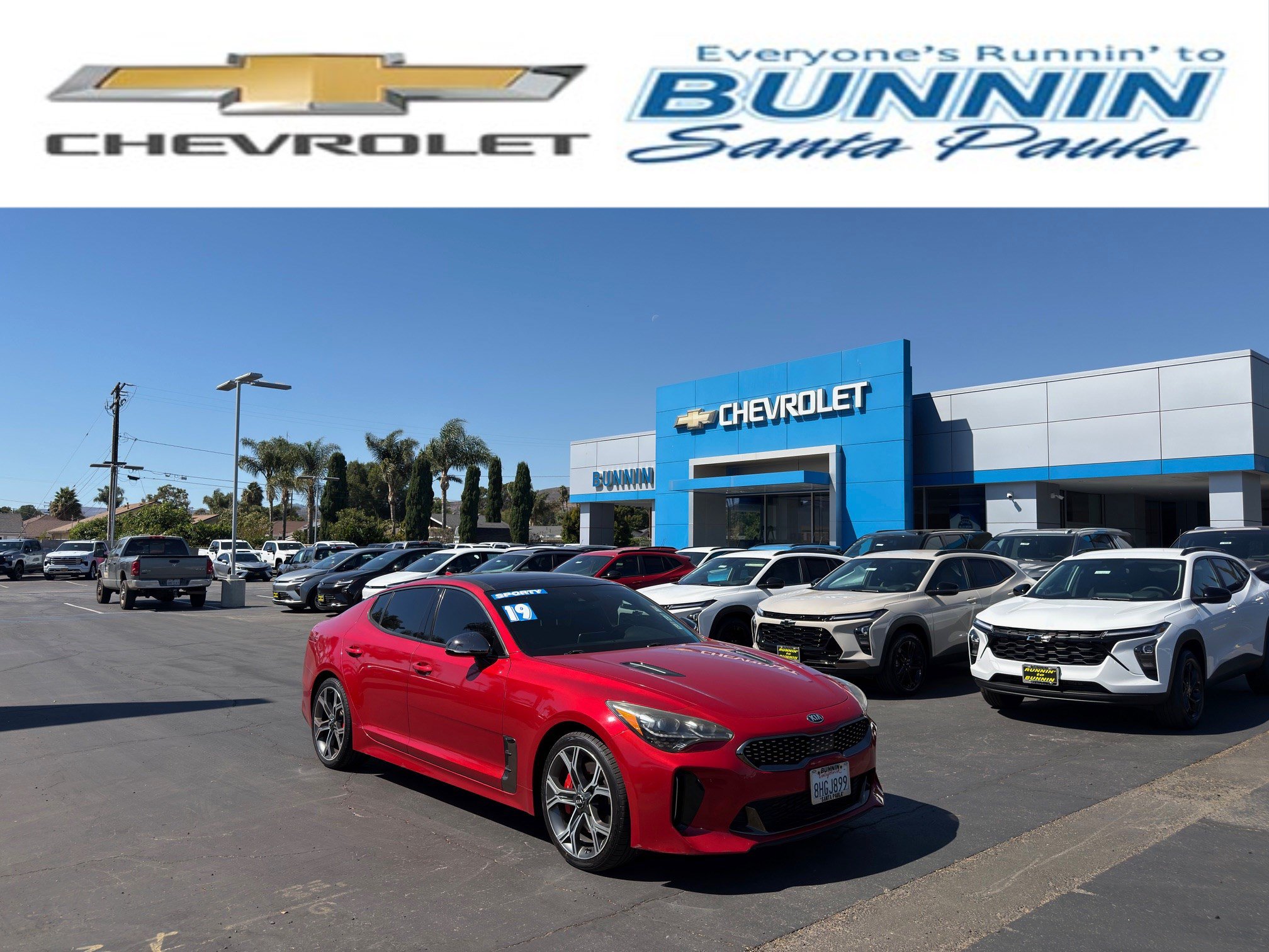 Used 2019 Kia Stinger GT1 RWD image 1