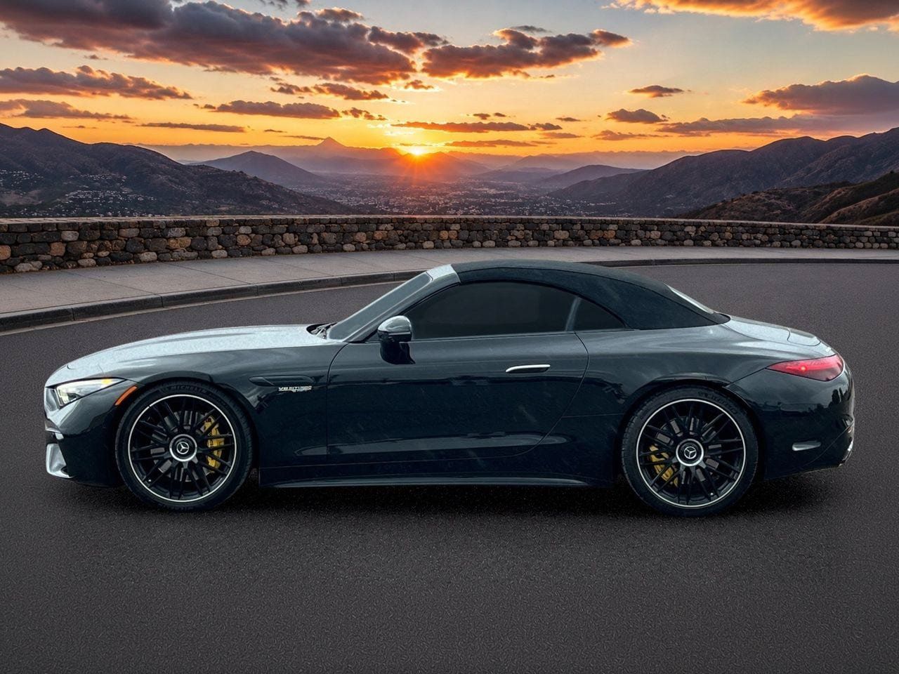 Used 2022 Mercedes-Benz SL 55 AMG 4MATIC image 3