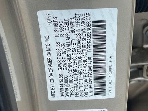 Certified 2018 Honda Accord Touring image 31