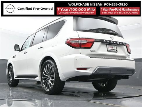 Certified 2024 Nissan Armada Platinum w/ Captain's Chairs Package image 24