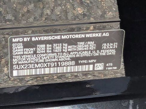 Used 2026 BMW X7 xDrive40i AWD/4WD image 19