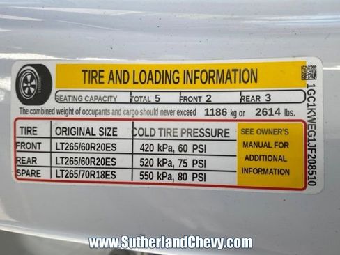 Used 2018 Chevrolet Silverado 2500 LTZ w/ LTZ Plus Package image 48